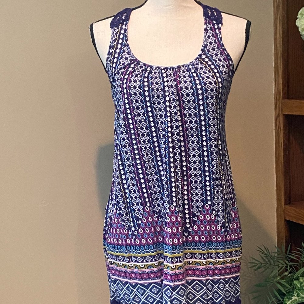 Pullover Print Tunic